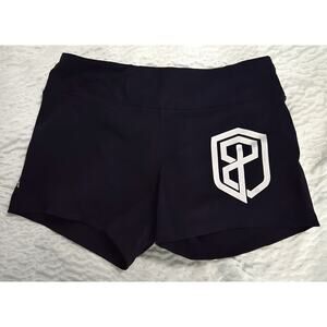 Born Primitive Womens Navy Athletic Booty Shorts Size Medium